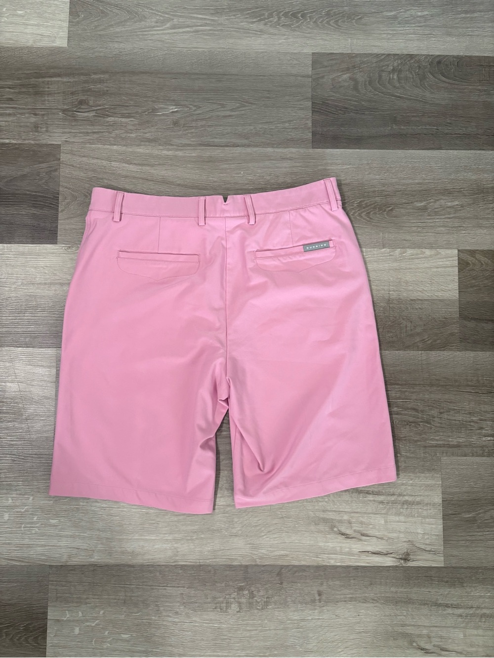 Men's Dunning Pink Performance Chino Goof Shorts. Size 34 - Picture 5 of 7